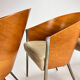 Set of 4 King Costes Dining chairs by Philippe Starck for Aleph, 1980s