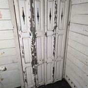 Pair of old shutters