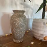 Spotted ceramic vase