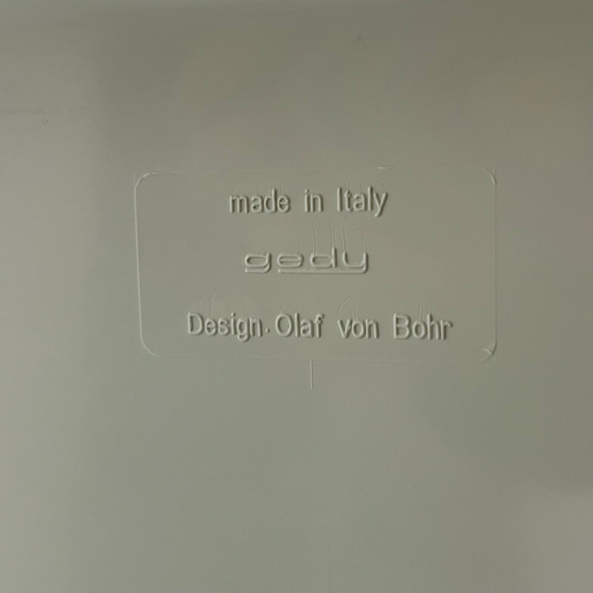 Space Age Stool by Olaf Von Bohr for Gedy, Italy 1960s