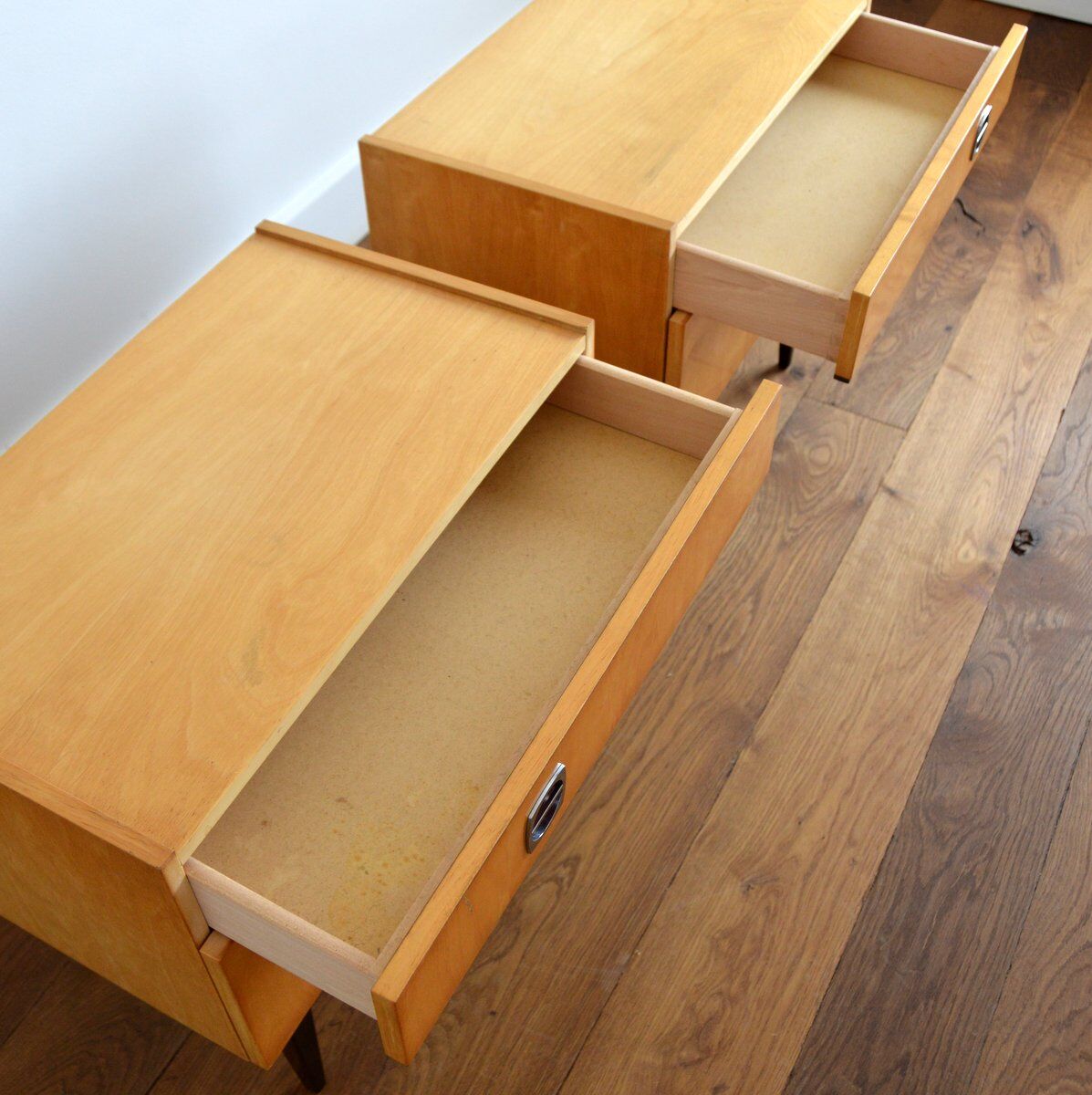 Pair of vintage bedside 60s / 70s