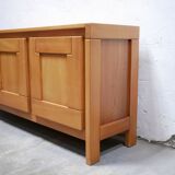 Vintage elm sideboard by Maison Regain editions