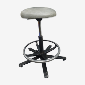 Stool skai gris