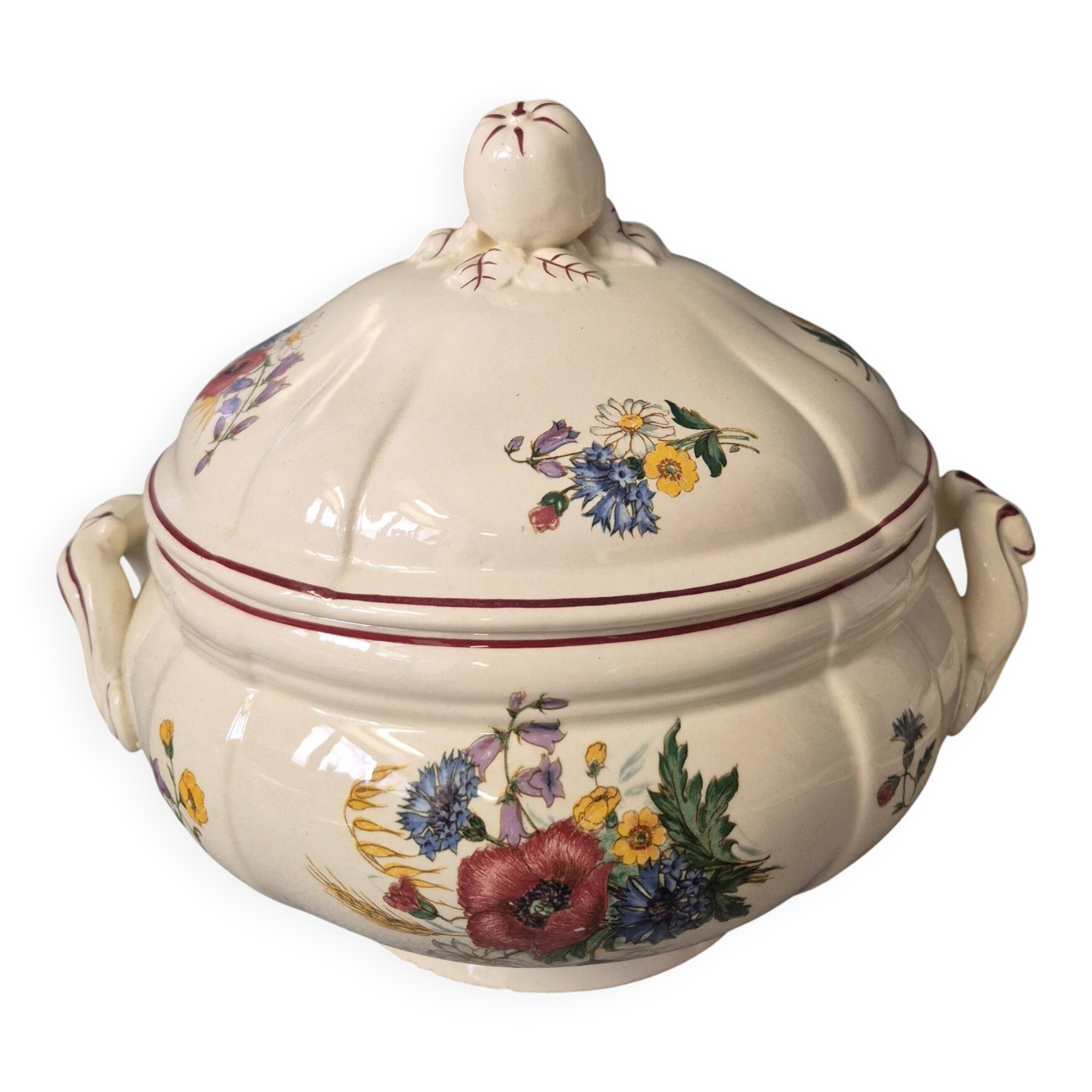 Sarreguemines France Agreste dinnerware service