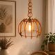 Rattan suspension by Louis Sognot, 1960