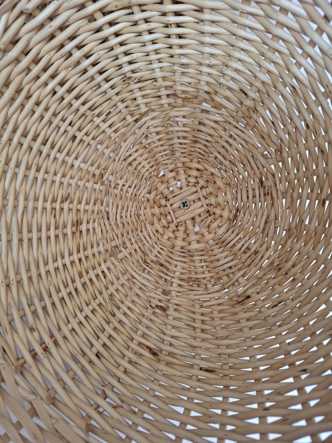 Tray and its vintage wicker bell