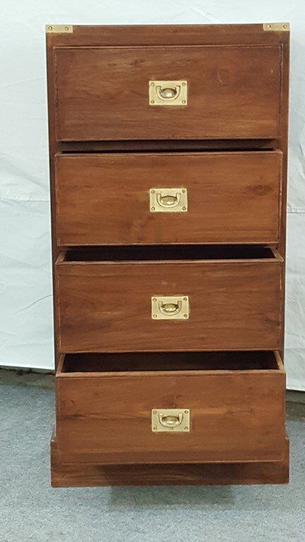 Teak storage furniture 4 drawers