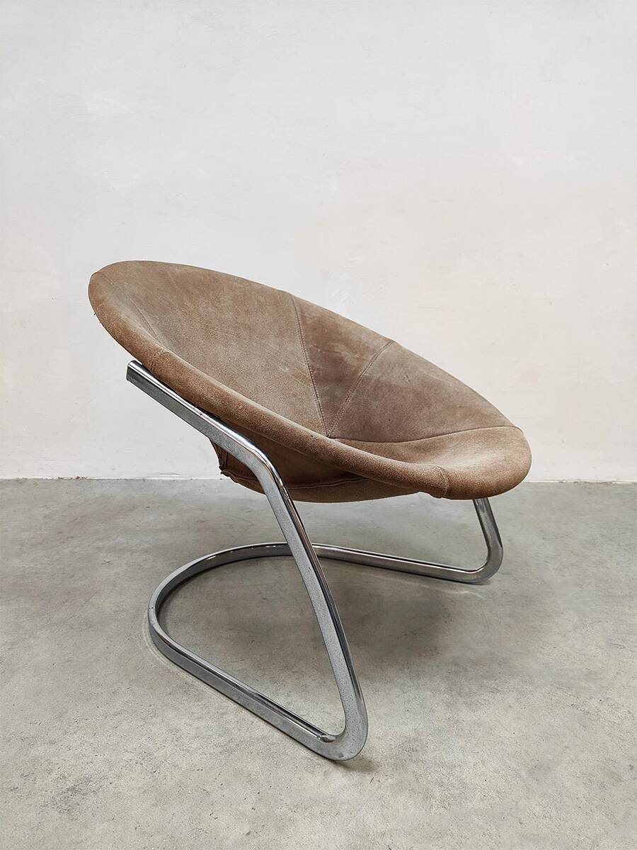 Vintage balloon style chairs easy lounge fauteuils