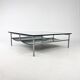 Table Basse Postmoderne en Verre et Acier par Metaform, 1990s