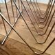 Metal magazine rack, Atelier A model Z, 1970s