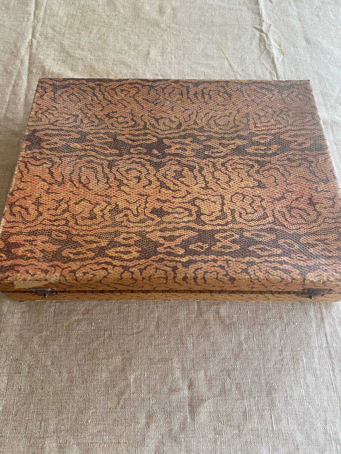 Coffret couverts métal argenté