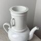 Pillivuyt France white porcelain teapot