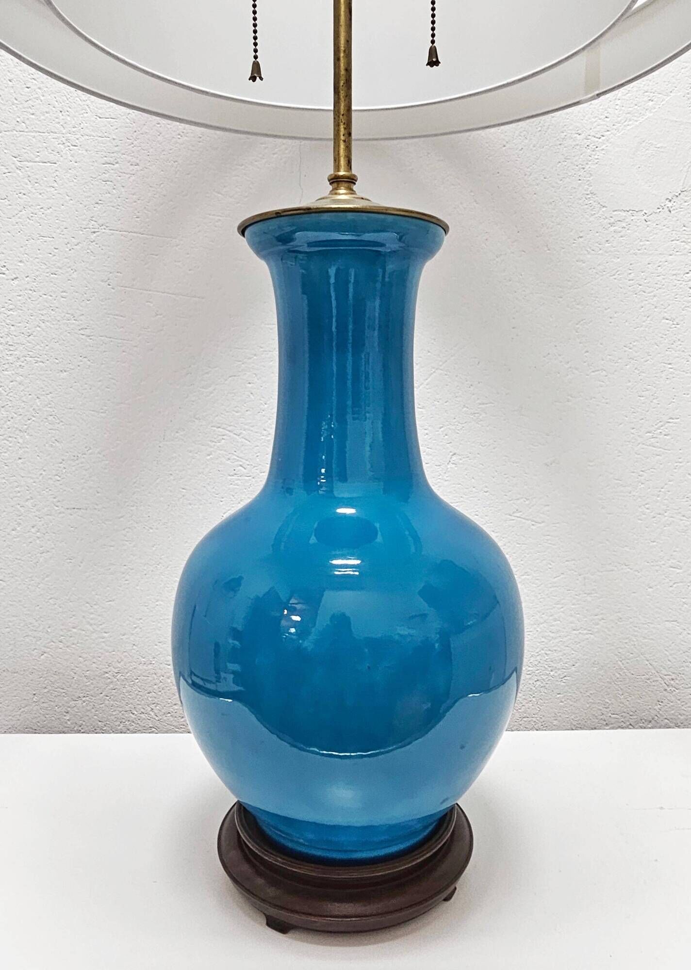 Mid-Century ceramic table lamp by Warren Kessler, 1950s.