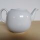 Old Pillivuyt teapot in white porcelain