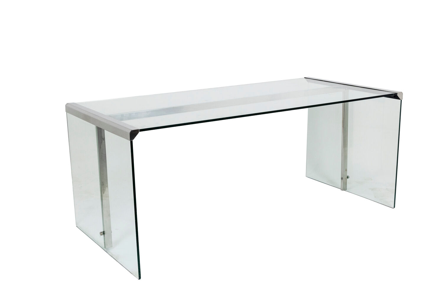 Gallotti&Radice, Glass desk, 1970s