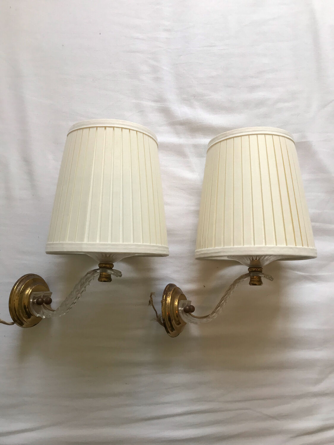 Pair of vintage sconces