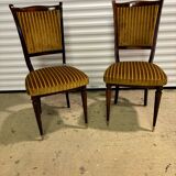 Vintage chair single-piece assembly