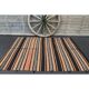 Vintage Turkish Oushak Handmade Wool Cotton Beige Area Rug 140x210