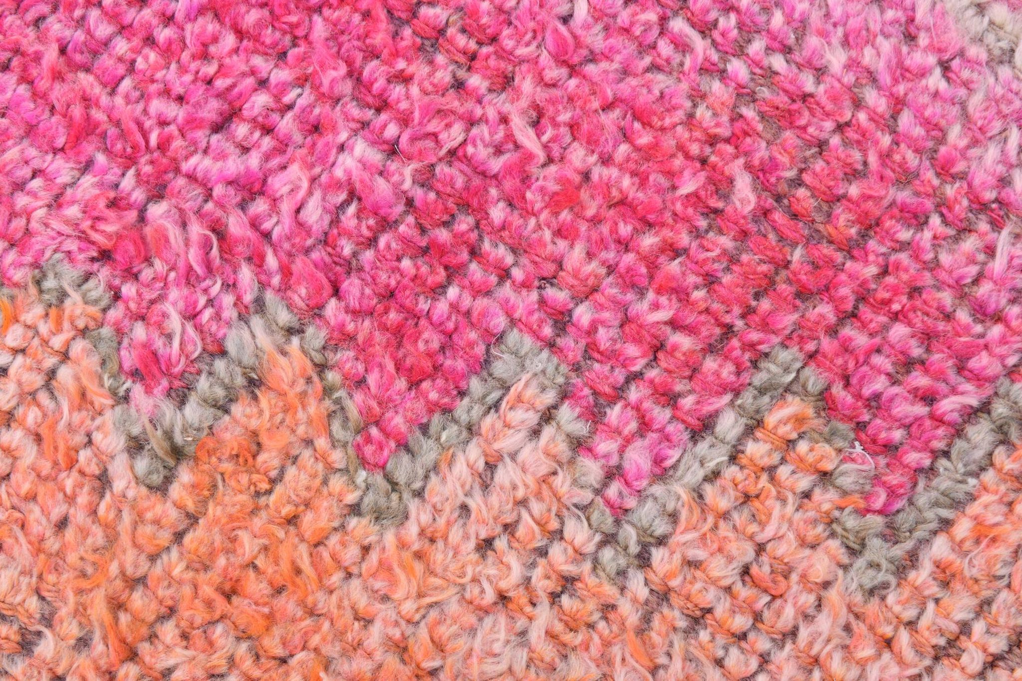 3x10 Oriental Pink Wool Turkish Runner Rug, 89x295Cm SK 18196
