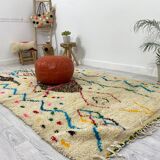 Handmade moroccan berber carpet 255 x 160 cm
