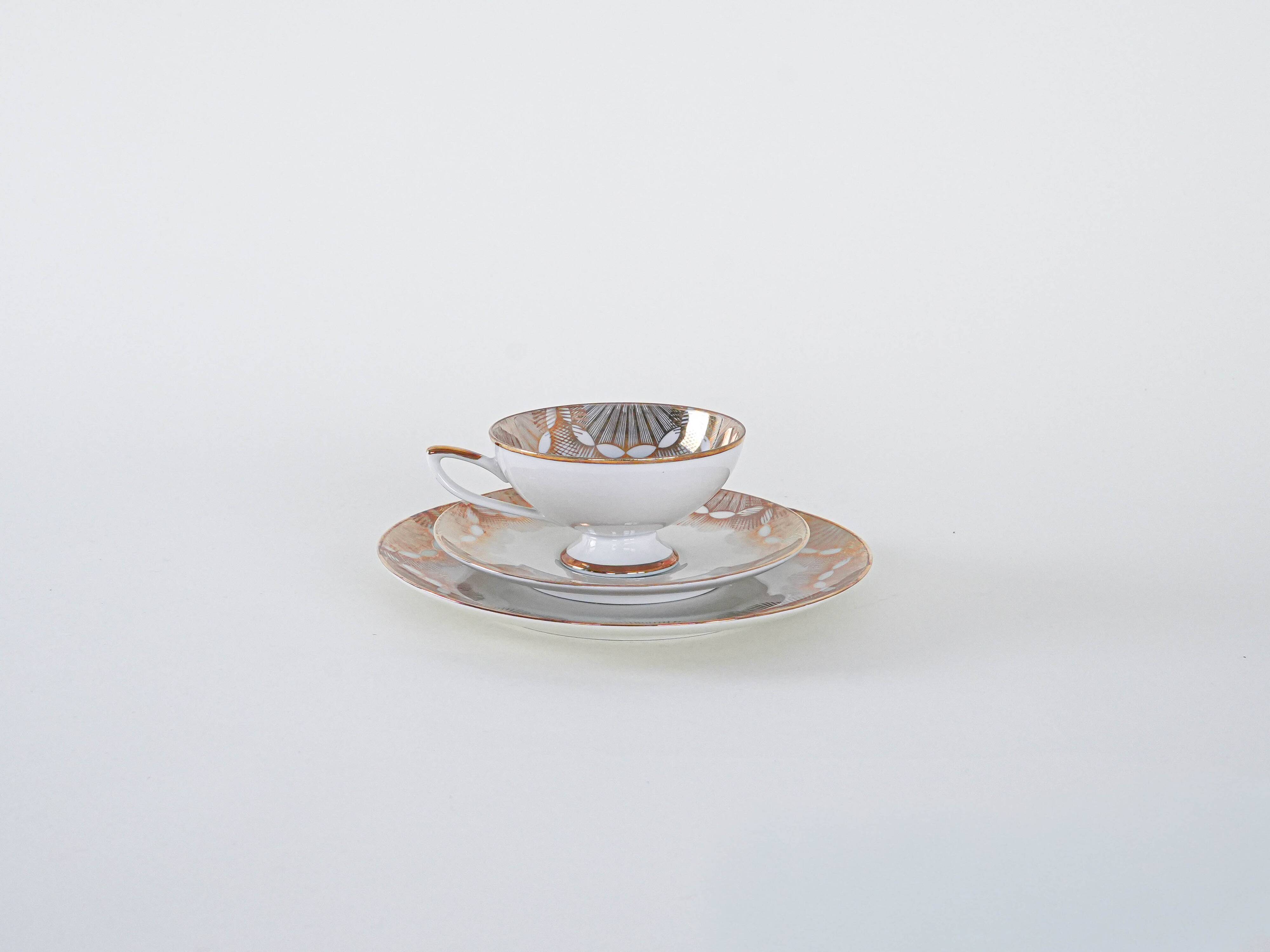 Porcelain cup, German design, 1940s, manufactured Bavaria