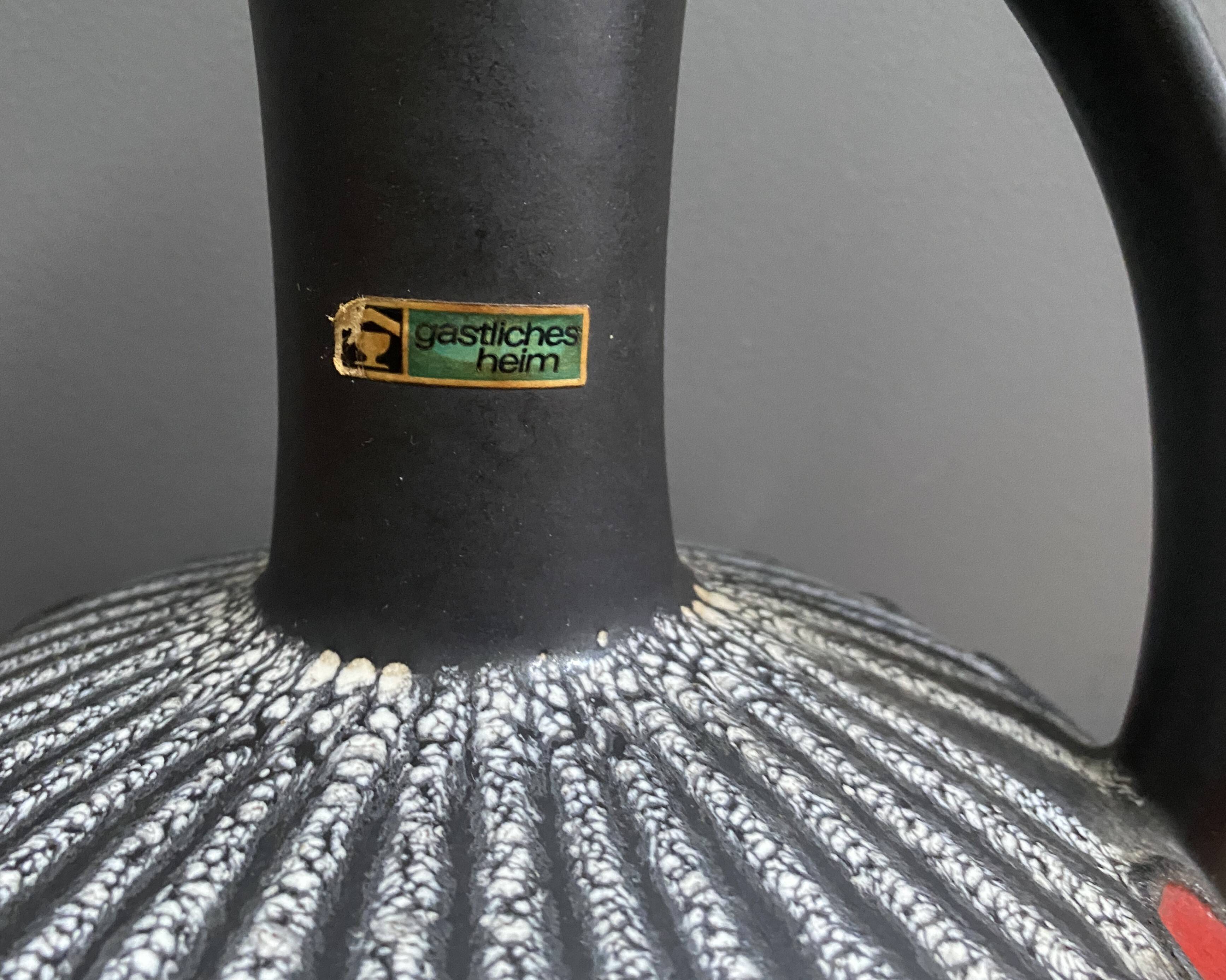 UFO shape Schlossberg west Germany vase