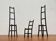 Vintage cast iron art sculptures, set of 3