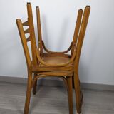 Pair of Baumann bistro chairs