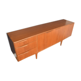 Enfilade long Mcintosh Dunvegan teak restauré des années 1960