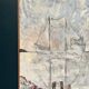 Huile sur toile suédoise – « Silhouette du bateau » par Michael Hertzman