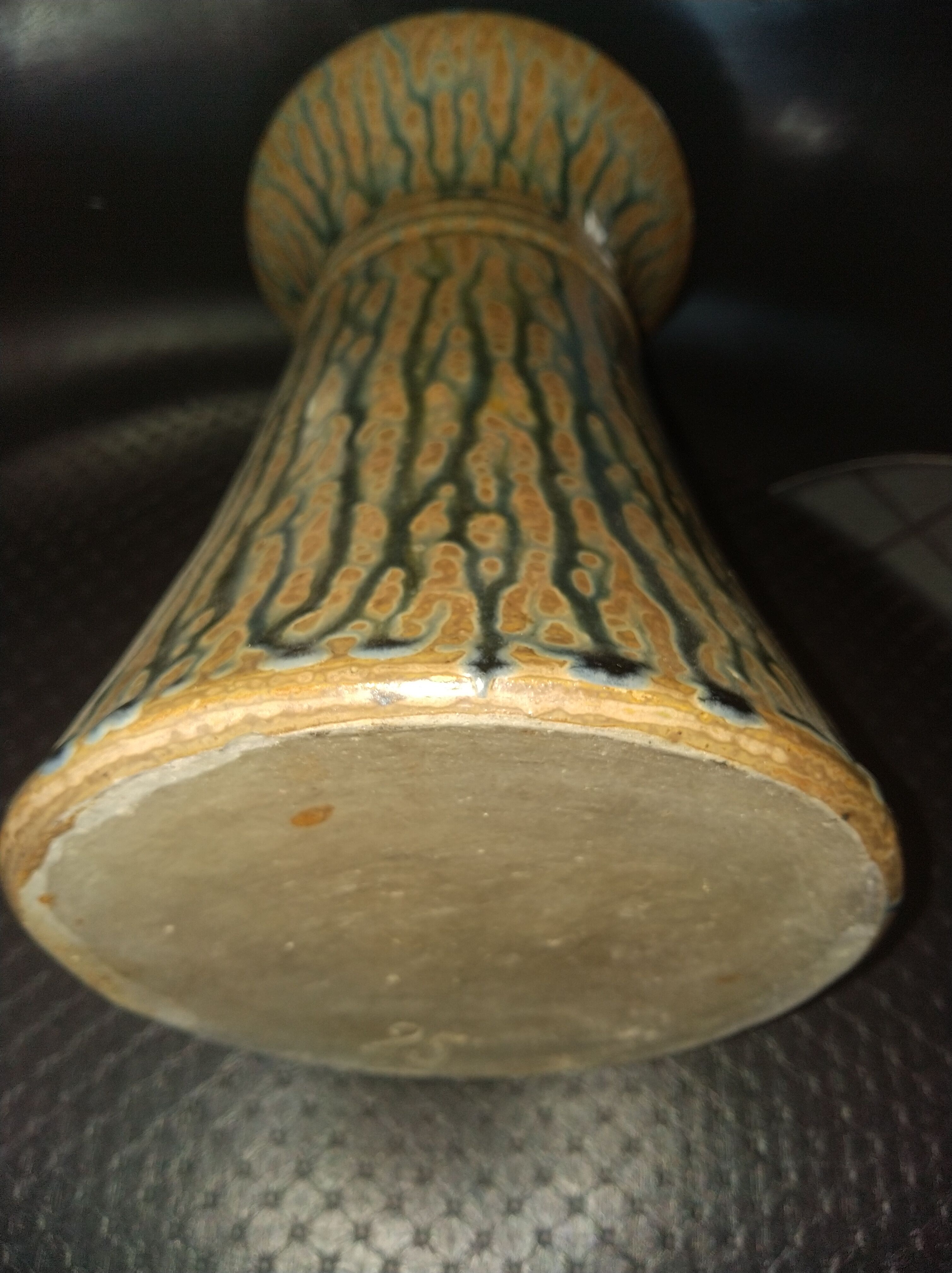 High-fire glazed stoneware vase, 1930/50