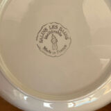 Earthenware soup plates - fish