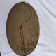 Mirror oval art deco 60x36cm
