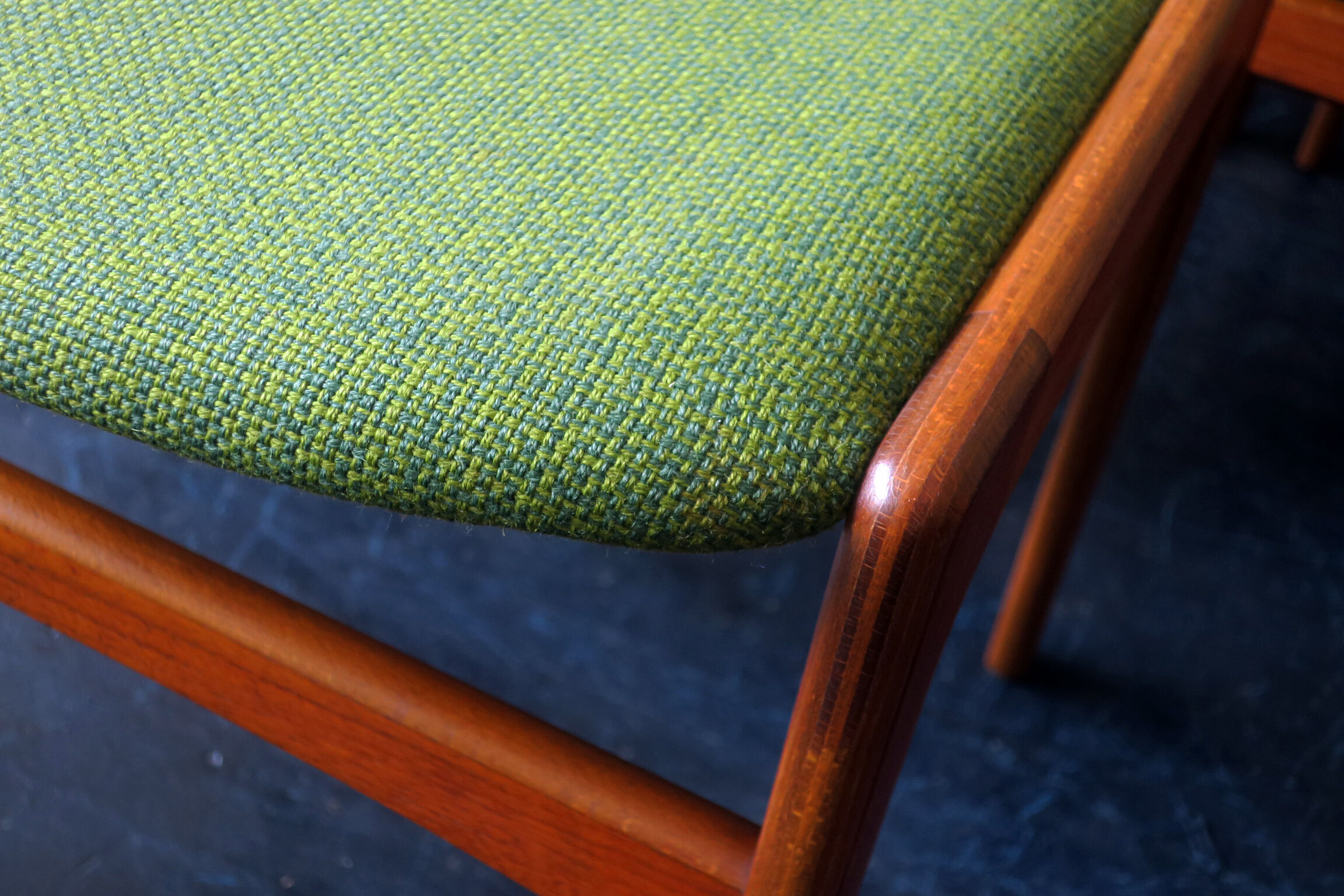 Set of 6 Danish teak dining chairs by Erik Buch, 1960