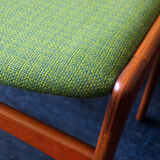 Set of 6 Danish teak dining chairs by Erik Buch, 1960