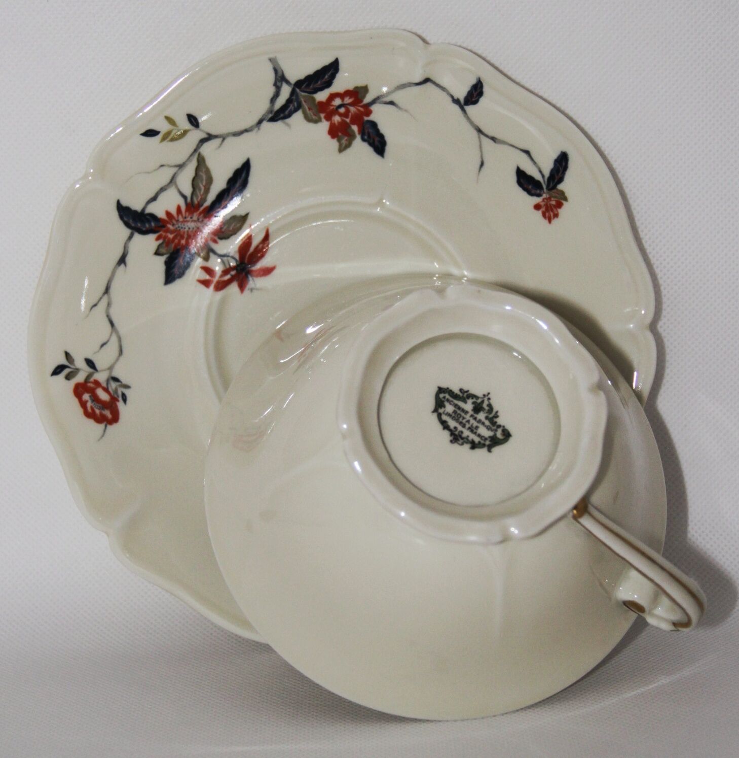 Old Porcelain Lunch Fabrique Royale Limoges France