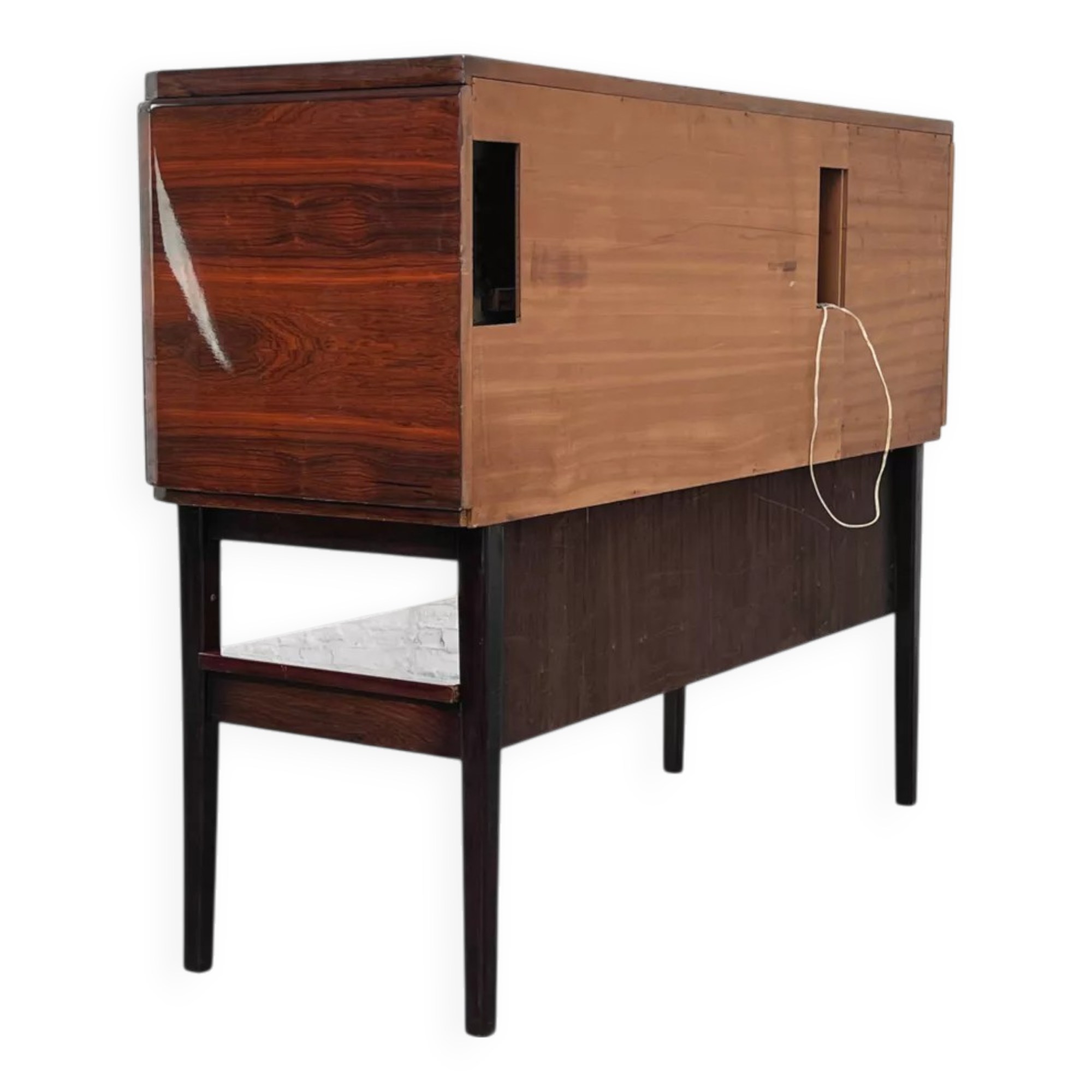 Rosewood bar cabinet from the 50s and 60s