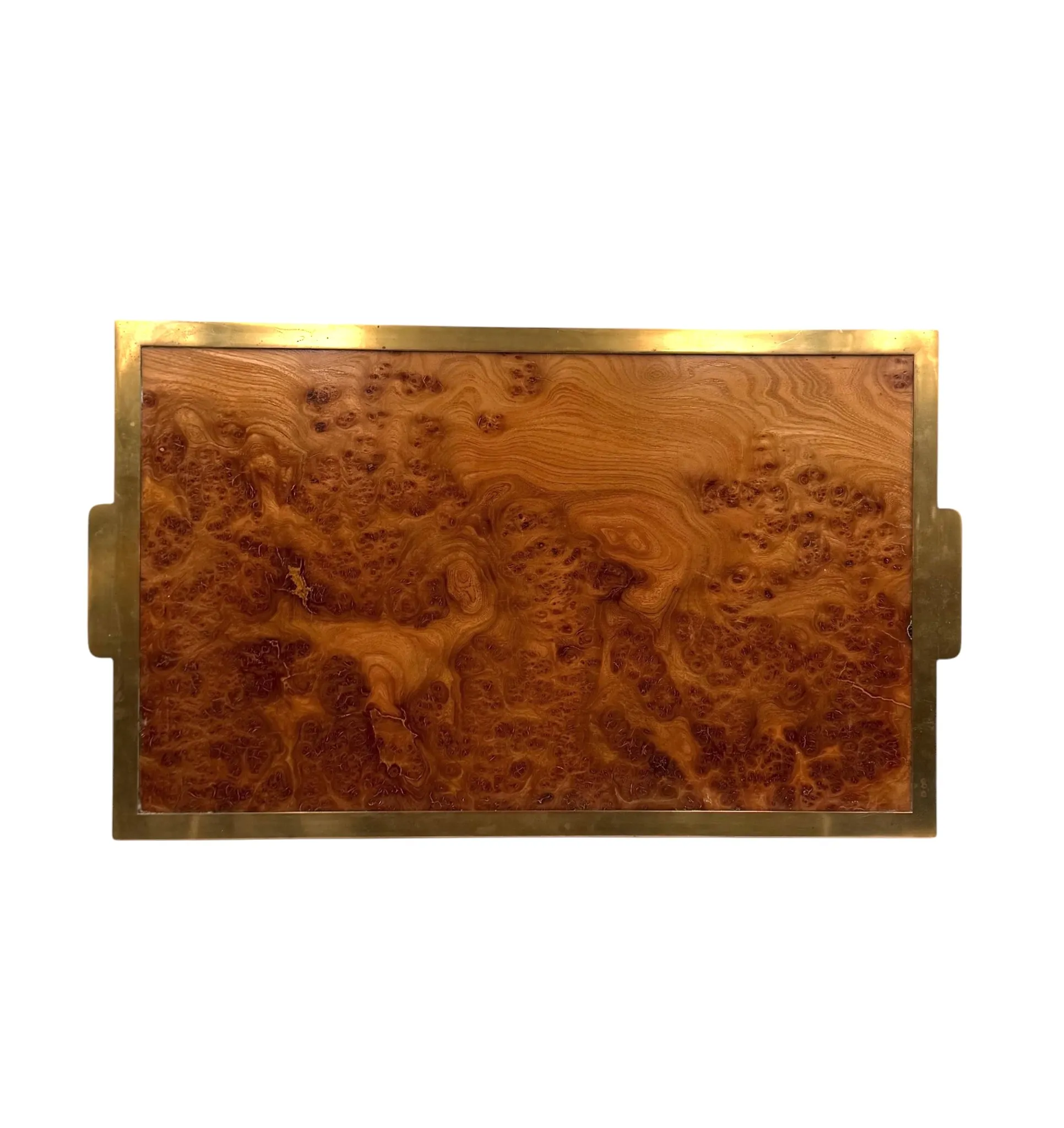 Mid-century Vienna straw picture frame, Italy 1970s