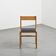Chaise en Acajou Blond par André Sornay, circa 1960