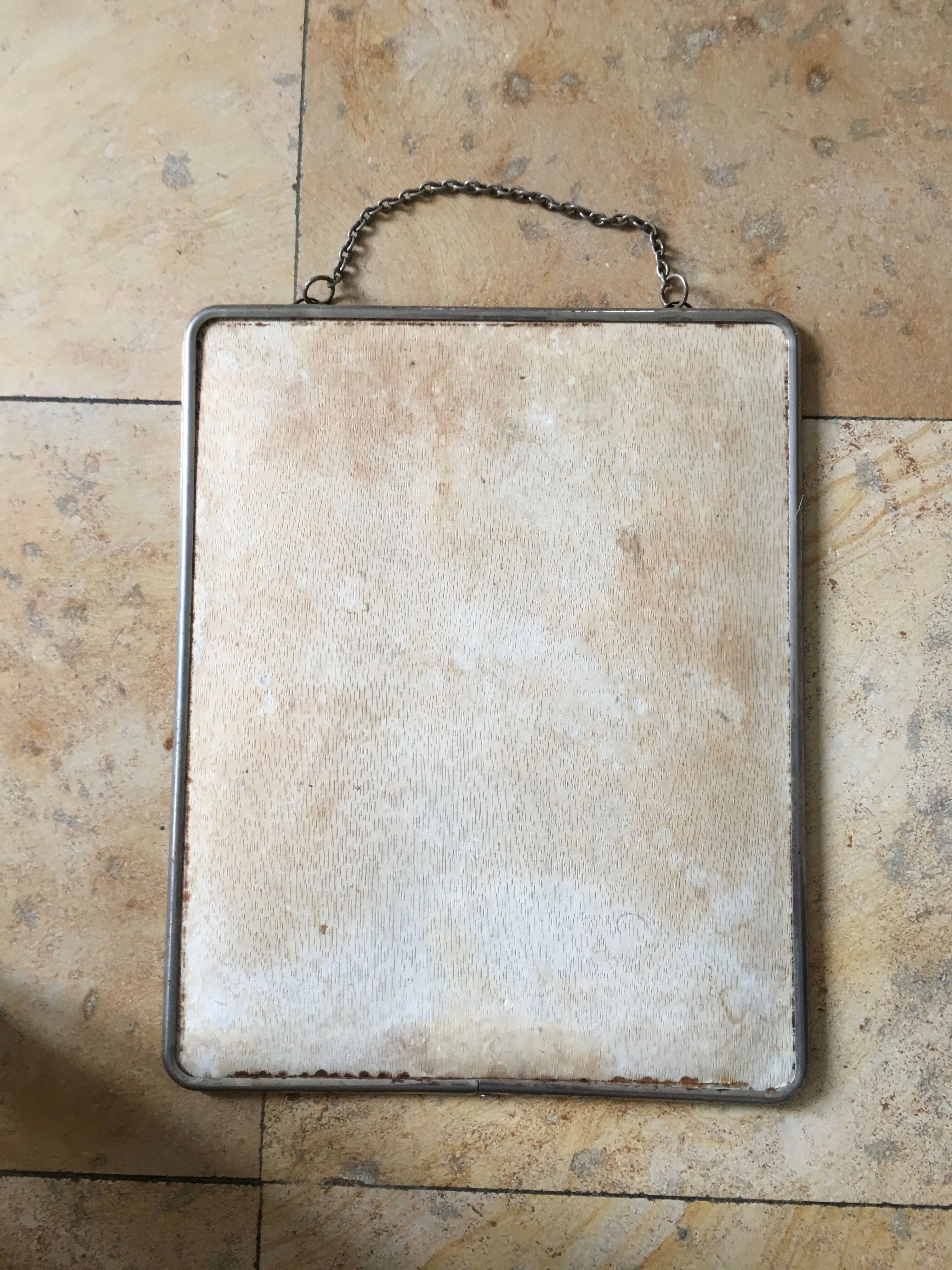 Mirror Barber vintage 24 x 31cm