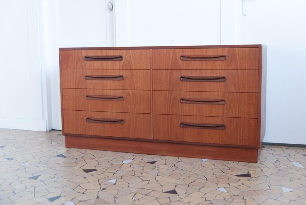 Double commode Gplan Fresco en teck