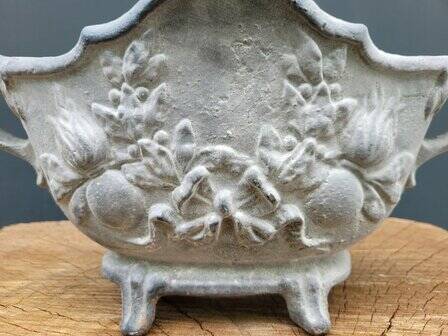 French cast iron jardiniere planter