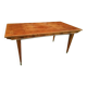 Table extensible Art Déco en ronce de noyer