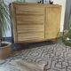 Art Deco chest of drawers blond oak