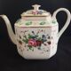 Large octagonal teapot porcelain from Paris "Old Paris", mid-19th century.
