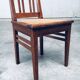 Early 20th Century Art Deco Dining Chair Set, 1920s, Set of 3
