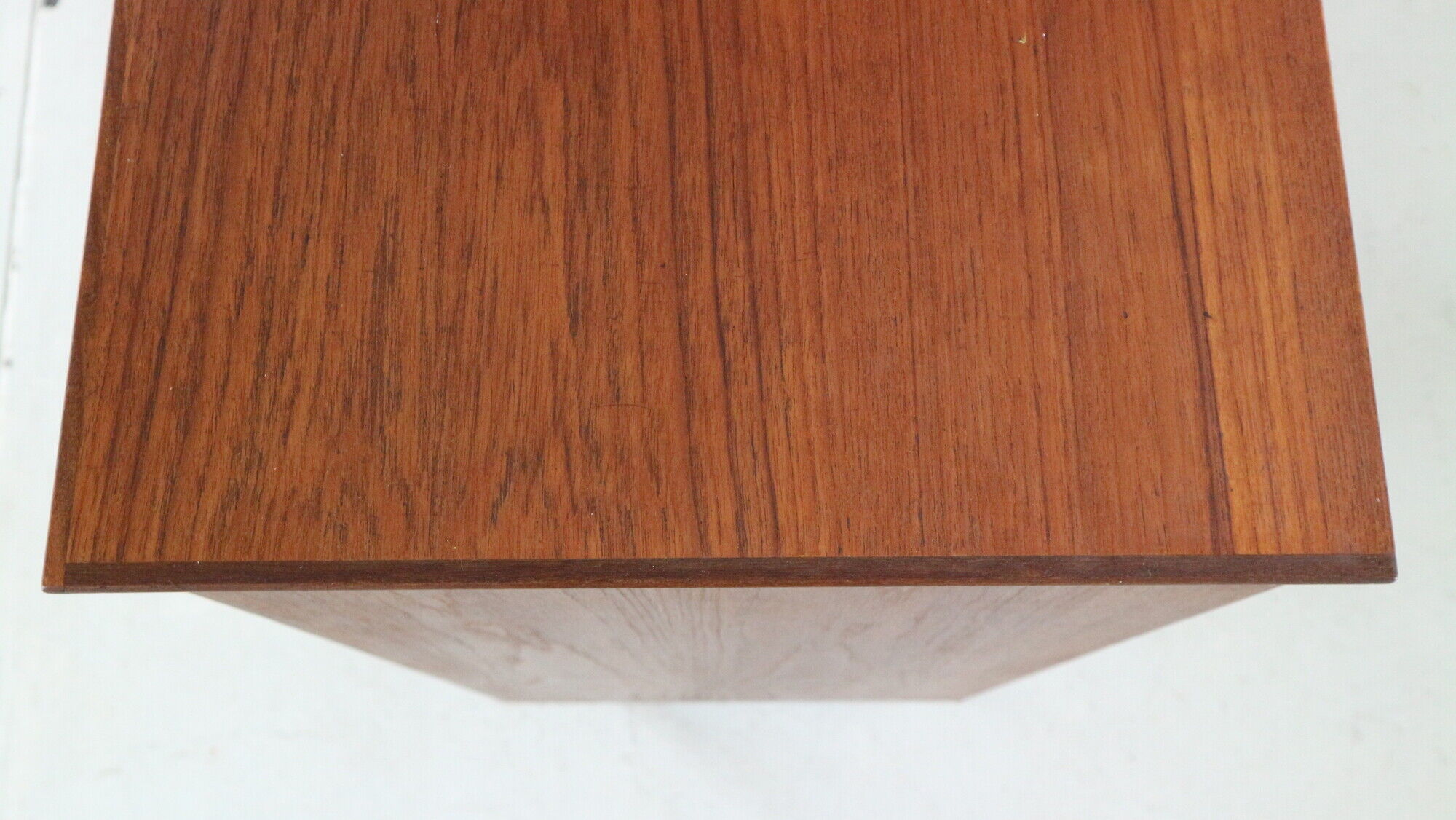 Mid-Century Modern Danish Chest of Six Drawers, Tallboy in Teak, Denmark, 1960s