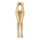 Brass woman's leg nutcracker, 1930s
