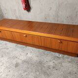 Scandinavian vintage teak row