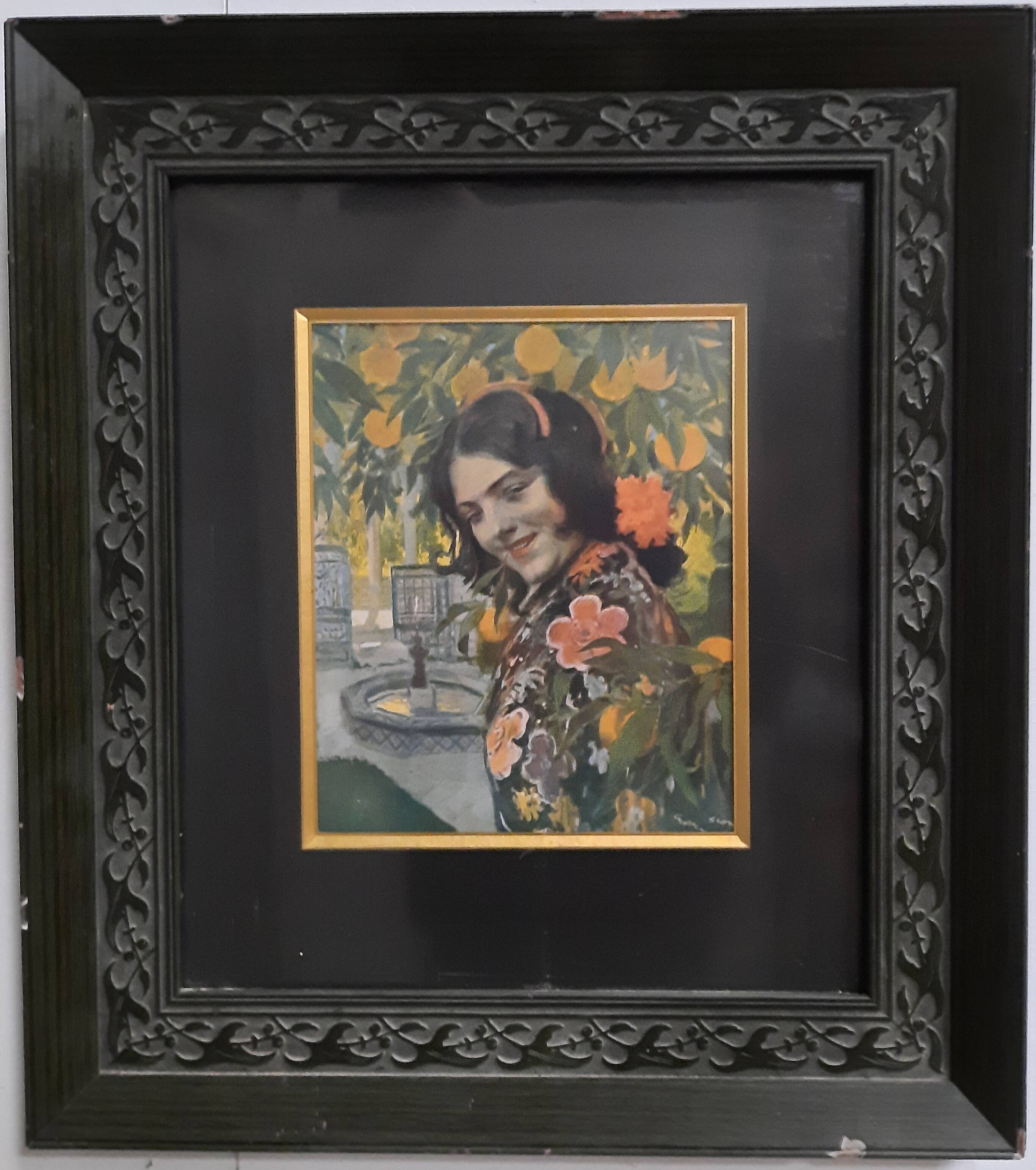 Portrait of a young woman